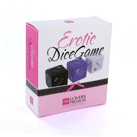 LoversPremium Dice Game zestaw kości do gry, woreczek, napisy EN LoversPremium Dice Game zestaw kości do gry, woreczek, napisy EN