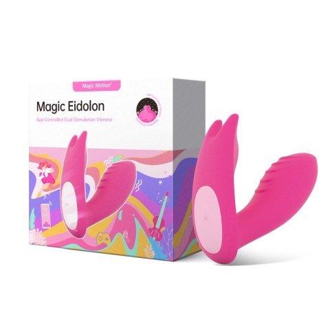 Magic Motion Eidolon - dwusilnikowy stymulator, sterowanie aplikacją, 9.5 cm Magic Motion Eidolon - dwusilnikowy stymulator, sterowanie aplikacją, 9.5 cm