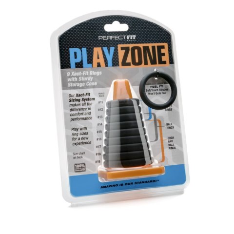 Perfect Fit Play Zone Kit - Zestaw 9 pierścieni dopasowujących, stojak Perfect Fit Play Zone Kit - Zestaw 9 pierścieni dopasowujących, stojak