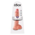 Pipedream King Cock 10" z podstawą, model anatomiczny, kolor jasny