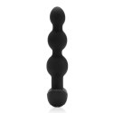 B-Vibe Triplet Black - wibrująca sonda z 2 silnikami i pilotem