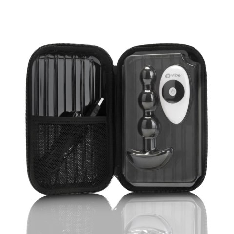 B-Vibe Triplet Black - wibrująca sonda z 2 silnikami i pilotem B-Vibe Triplet Black - wibrująca sonda z 2 silnikami i pilotem