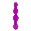 B-Vibe Triplet Fuchsia - Koraliki z funkcją wibracji i pilotem