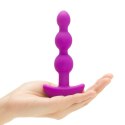 B-Vibe Triplet Fuchsia - Koraliki z funkcją wibracji i pilotem