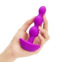 B-Vibe Triplet Fuchsia - Koraliki z funkcją wibracji i pilotem