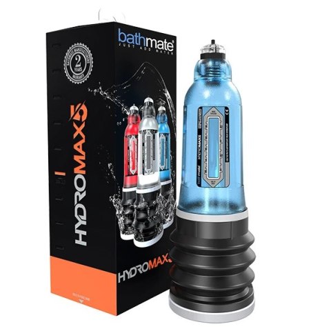 Bathmate Hydromax5 Niebieska - Zaawansowana pompa wodna, rozmiar S Bathmate Hydromax5 Niebieska - Zaawansowana pompa wodna, rozmiar S