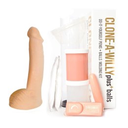 Clone-A-Willy Kit Nude - zestaw do modelowania z anatomiczną podstawą