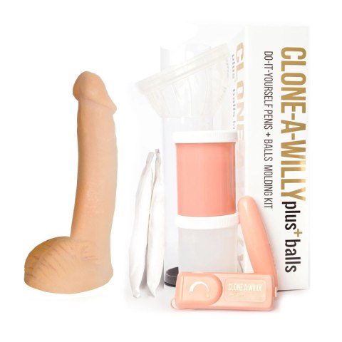 Clone-A-Willy Kit Nude - zestaw do modelowania z anatomiczną podstawą Clone-A-Willy Kit Nude - zestaw do modelowania z anatomiczną podstawą