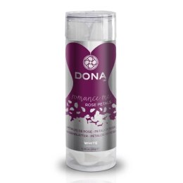 DONA Rose Petals White - Dekoracyjne Płatki Roż Białe, materiał tekstylny