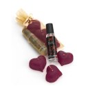 Extase Sensuel Naughty Kit Silk Nights - zestaw świec i lubrykantu truskawkowego