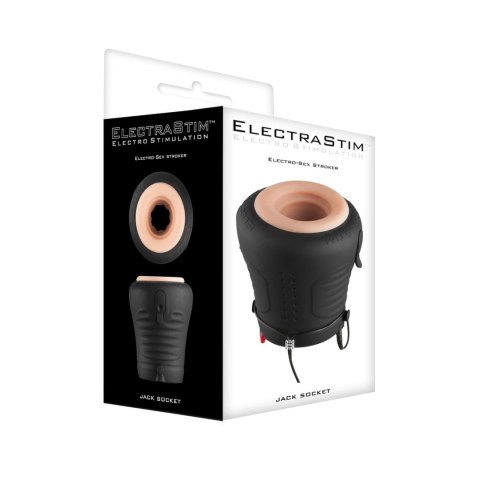 ElectraStim Jack Socket - urządzenie do elektrostymulacji, TPE, czarne ElectraStim Jack Socket - urządzenie do elektrostymulacji, TPE, czarne