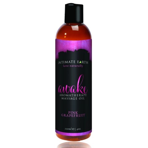 Intimate Earth Awake Olejek do masażu 120ml Grejpfrut i Pieprz Intimate Earth Awake Olejek do masażu 120ml Grejpfrut i Pieprz