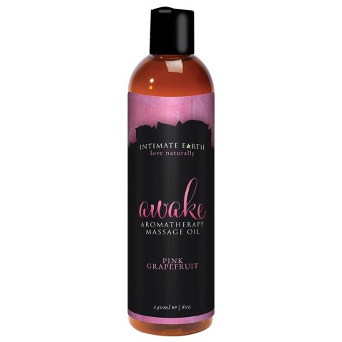 Intimate Earth Awake Olejek do masażu 240ml grejpfrut i pieprz
