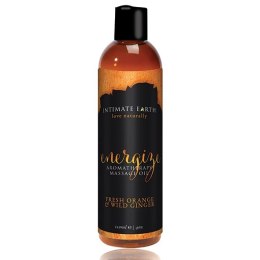 Intimate Earth Energize olejek do masażu pomarańcza-imbir 120ml