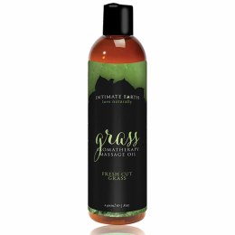 Intimate Earth Grass Olejek do masażu 240 ml świeża trawa