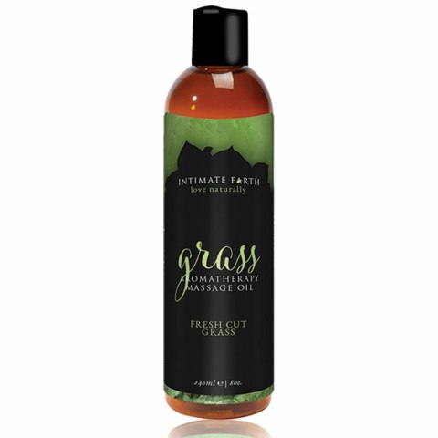 Intimate Earth Grass Olejek do masażu 240 ml świeża trawa