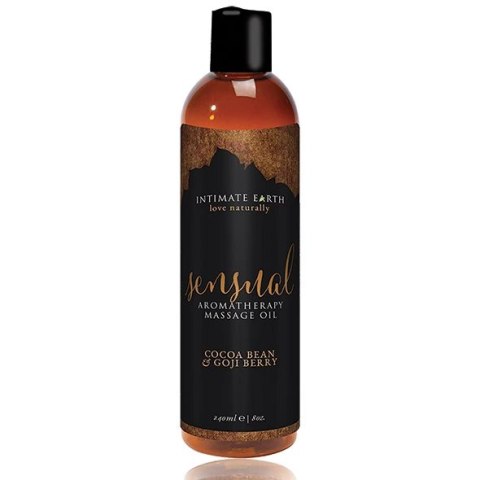 Intimate Earth Sensual Olejek do masażu 240ml kakao & jagody goji Intimate Earth Sensual Olejek do masażu 240ml kakao & jagody goji