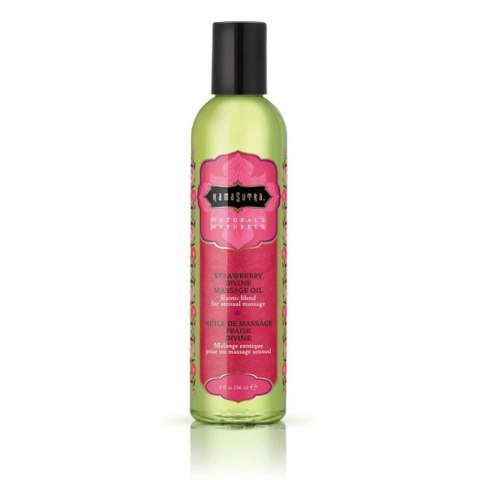 Kama Sutra Naturals Olejek do masażu Truskawka 236 ml pielęgnujący Kama Sutra Naturals Olejek do masażu Truskawka 236 ml pielęgnujący