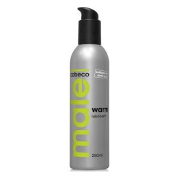 MALE Warm Lubricant 250 ml - Rozgrzewający żel intymny, duża pojemność