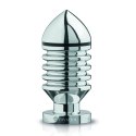 Mystim Hector Helix L aluminiowy plug do elektrostymulacji 11,5 cm
