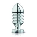 Mystim Hector Helix S - Aluminiowy Plug Anatomiczny Bipolarny S