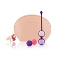 Rianne S Essentials Playballs Nude - zestaw kul treningowych 4 wagi