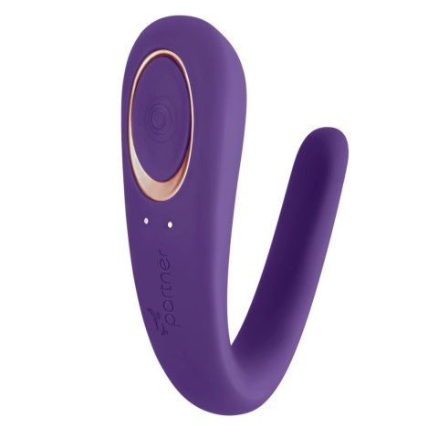 Satisfyer Double Classic model dla par, wodoodporny, 10 trybow, silikon Satisfyer Double Classic model dla par, wodoodporny, 10 trybow, silikon
