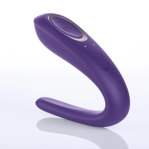 Satisfyer Double Classic model dla par, wodoodporny, 10 trybow, silikon Satisfyer Double Classic model dla par, wodoodporny, 10 trybow, silikon