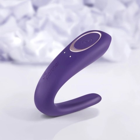 Satisfyer Double Classic model dla par, wodoodporny, 10 trybow, silikon Satisfyer Double Classic model dla par, wodoodporny, 10 trybow, silikon