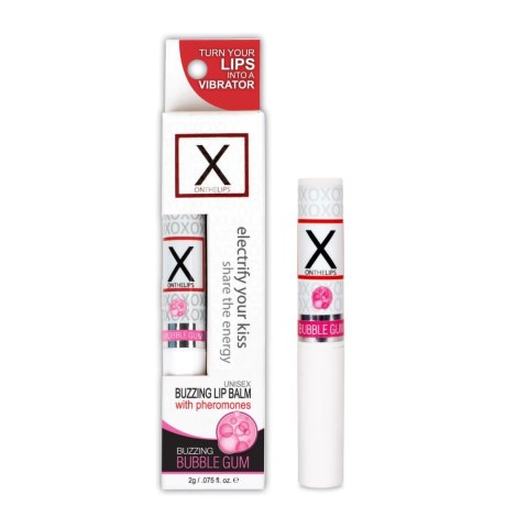 Sensuva X On The Lips balsam do ust Bubblegum 2g naturalny skład