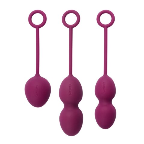 Svakom Nova Zestaw Kul Kegla Violet 3 wagi wodoodporne silikon Svakom Nova Zestaw Kul Kegla Violet 3 wagi wodoodporne silikon