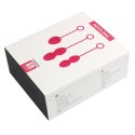 Svakom Nova Zestaw Trzech Kul Kegla Plum Red - Silikonowe, 3 Wagi