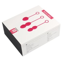 Svakom Nova Zestaw Trzech Kul Kegla Plum Red - Silikonowe, 3 Wagi