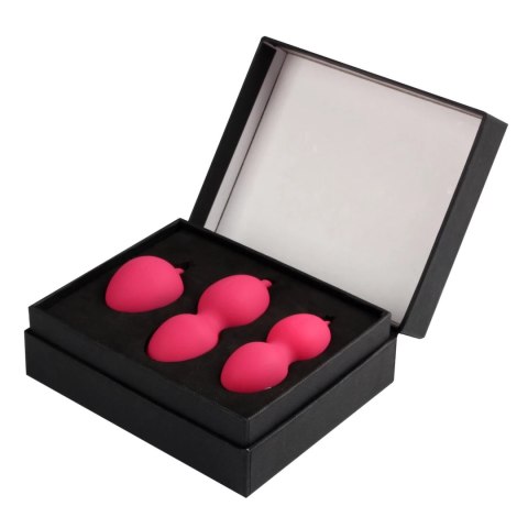 Svakom Nova Zestaw Trzech Kul Kegla Plum Red - Silikonowe, 3 Wagi Svakom Nova Zestaw Trzech Kul Kegla Plum Red - Silikonowe, 3 Wagi