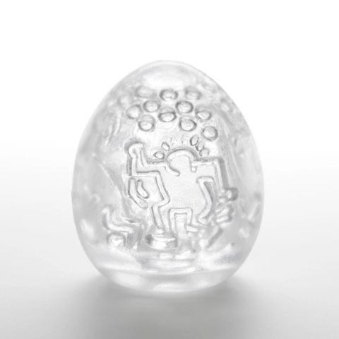 Tenga Egg Keith Haring Dance - elastyczna nakładka intymna 1 szt.
