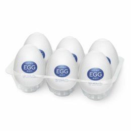 Tenga Egg Misty zestaw 6 sztuk - elastyczna nakładka intymna