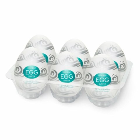 Tenga Egg Surfer - zestaw 6 elastycznych nakładek anatomicznych Tenga Egg Surfer - zestaw 6 elastycznych nakładek anatomicznych
