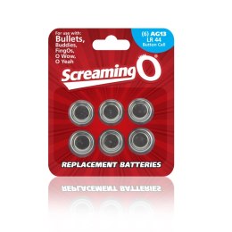 The Screaming O AG-13 Baterie 6 szt. Kompaktowe Opakowanie