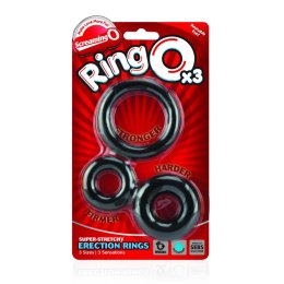 The Screaming O RingO 3-Pack zestaw elastycznych pierścieni intymnych SEBS