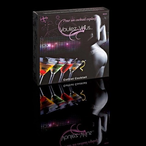 Voulez-Vous Gift Box Cocktails - Zestaw kosmetykow i akcesoriow do masażu Voulez-Vous Gift Box Cocktails - Zestaw kosmetykow i akcesoriow do masażu