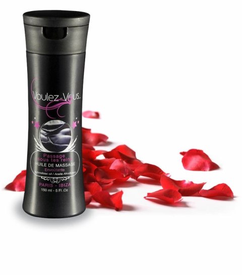 Voulez-Vous Massage Oil Rose Petals 150ml - olejek do masażu bez parabenow Voulez-Vous Massage Oil Rose Petals 150ml - olejek do masażu bez parabenow