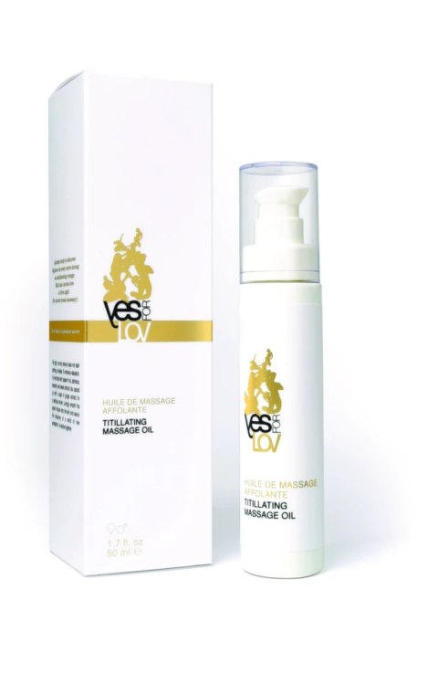 YESforLOV Olejek do masażu Titillating 100 ml - lekka formuła, relaks
