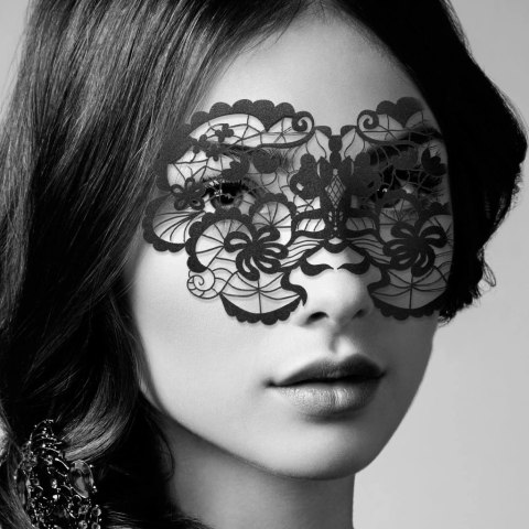 Bijoux Indiscrets Anna Eyemask - elastyczna maska na oczy, czarna Bijoux Indiscrets Anna Eyemask - elastyczna maska na oczy, czarna
