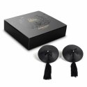 Bijoux Indiscrets Burlesque Pasties Black czarne nakładki ozdobne