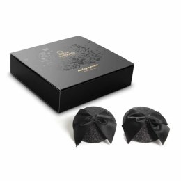 Bijoux Indiscrets Burlesque Pasties Bow czarne nakładki dekoracyjne