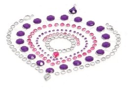 Bijoux Indiscrets Flamboyant Dekoracyjne Kryształki Purple & Pink