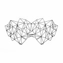 Bijoux Indiscrets Kristine Eyemask elegancka maska na oczy czarna