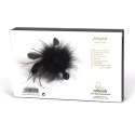 Bijoux Indiscrets Pom Pom elegancki tickler z piorek czarny