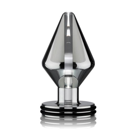 ElectraStim Maxi Plug L - Anatomiczny korek intymny elektro, czarny