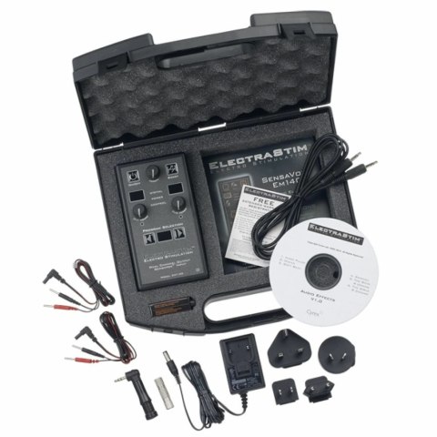 ElectraStim SensaVox EM140 elektrostymulator dwukanałowy audio ElectraStim SensaVox EM140 elektrostymulator dwukanałowy audio